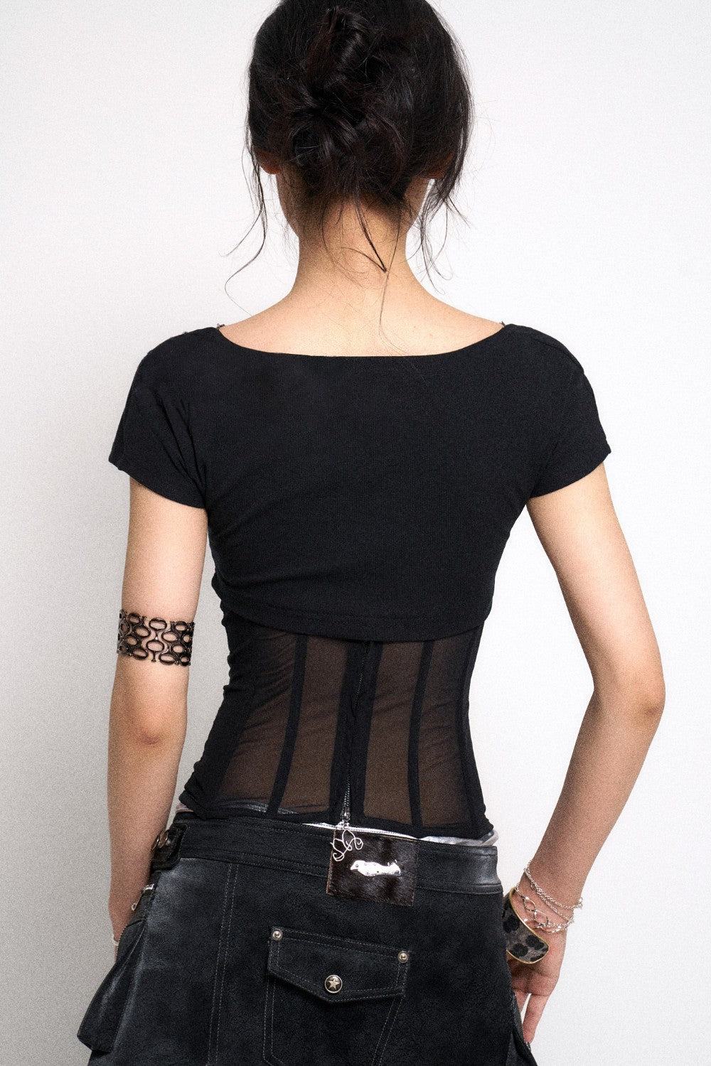 Sheer Corset Shirt