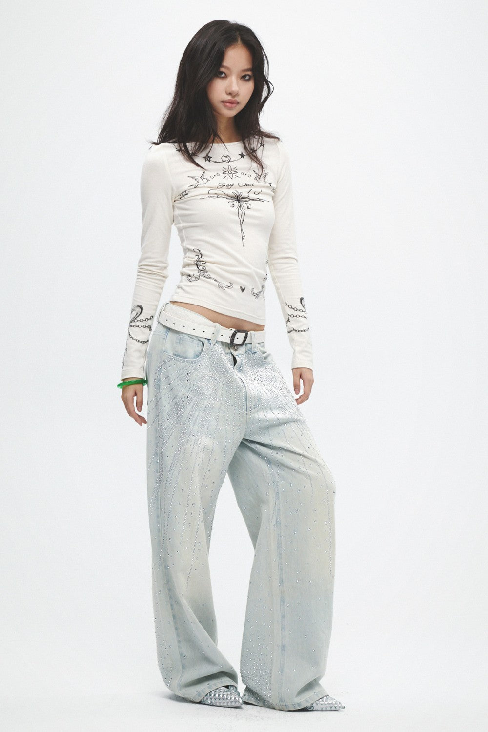 Stella Crystal Rain Jeans
