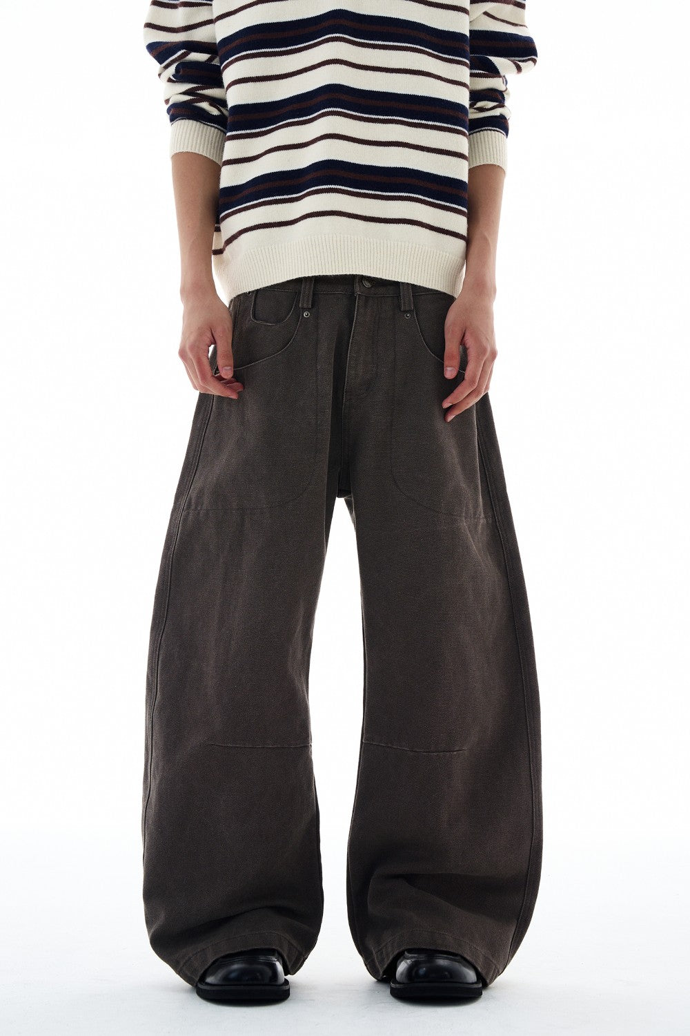Washed Gray Blade Jeans