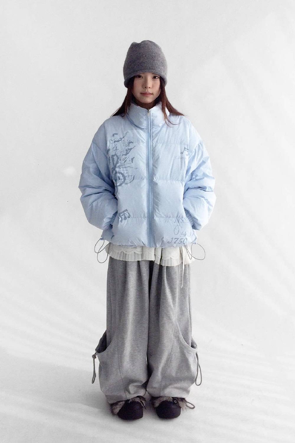 Reversible Down Puffer Jacket