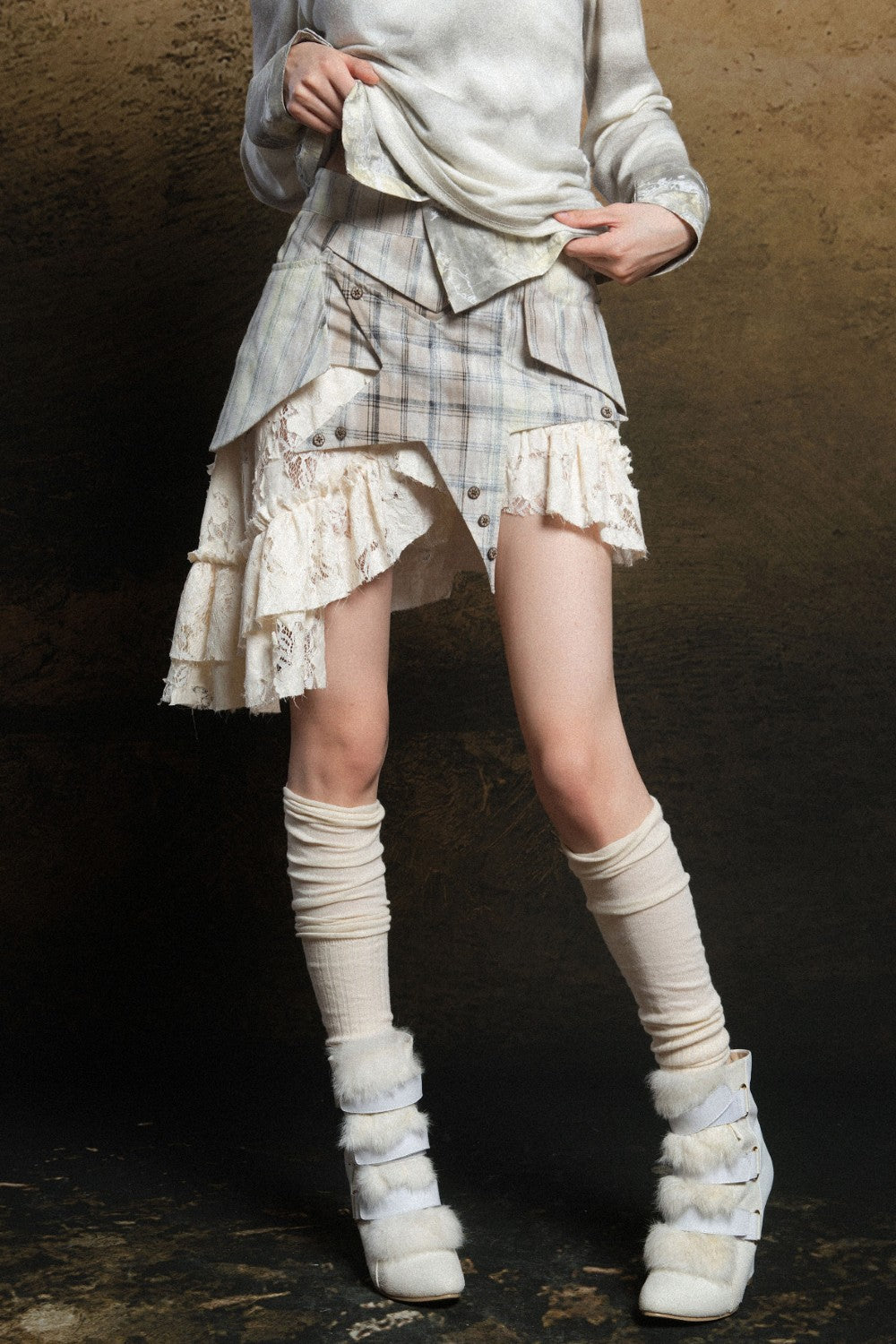 Star Patch Skirt